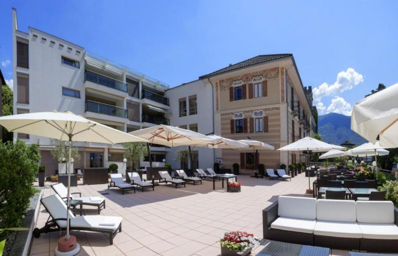 Casa Al Portico Hotel Ascona Exterior foto